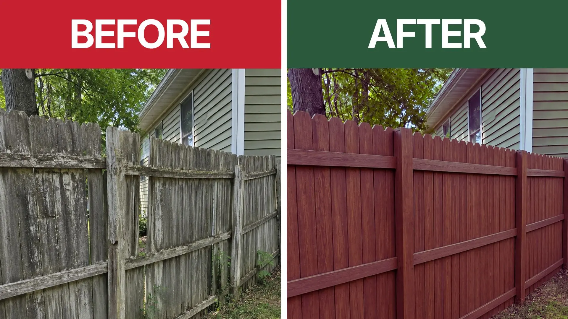 Fence Repair & Staining